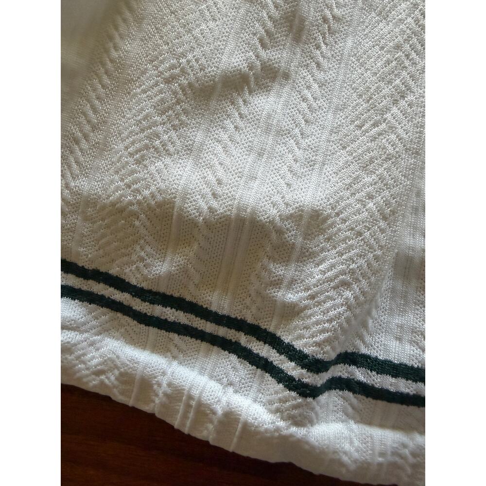 All in Motion White Green Striped Tennis Mini Skirt Skort Size M - Picture 3 of 7